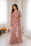 Experience effortless luxury with this premium ready-to-wear saree with koti blouse