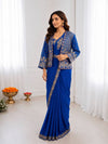 Experience effortless luxury with this premium ready-to-wear saree