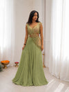 Experience effortless luxury with this premium blouse with Lehega Choli