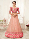 Blush Pink Designer Bridal Lehenga