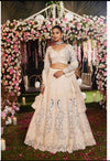 Ivory Blossom Lehenga – A Timeless Tale of Elegance 👑