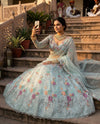 Pastel Bloom Bridal Lehenga – Where Elegance Meets Grace ✨