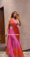 Experience effortless luxury with this premium ready-to-wear saree