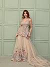 TRY OUR DESIGNER THREE PIECE ARTICLE, TOP AND PLAZZO WITH DUPATTA IN SEQUENCE EMBROIDERY WORK