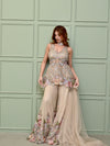 TRY OUR DESIGNER THREE PIECE ARTICLE, TOP AND PLAZZO WITH DUPATTA IN SEQUENCE EMBROIDERY WORK