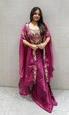 Designer Party Wear Shrug with Sharara Set