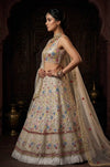 Ivory Blossom Lehenga – A Timeless Tale of Elegance 👑